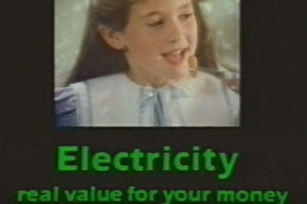 A thumbnail from the TV advert video