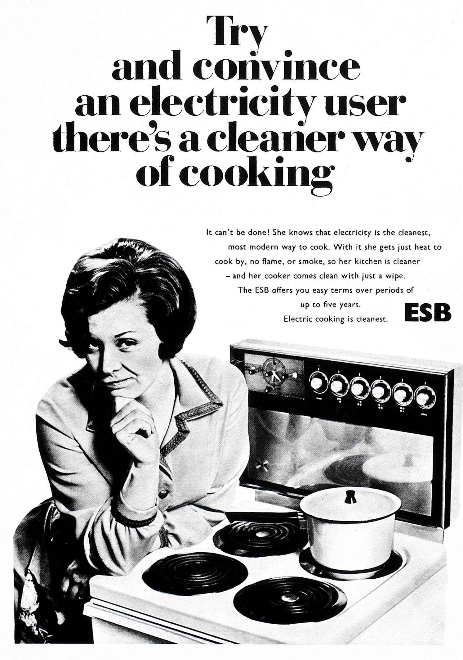 ESB print advert from 1970s