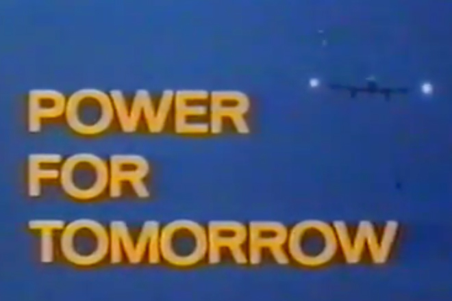 A thumbnail from the TV advert video