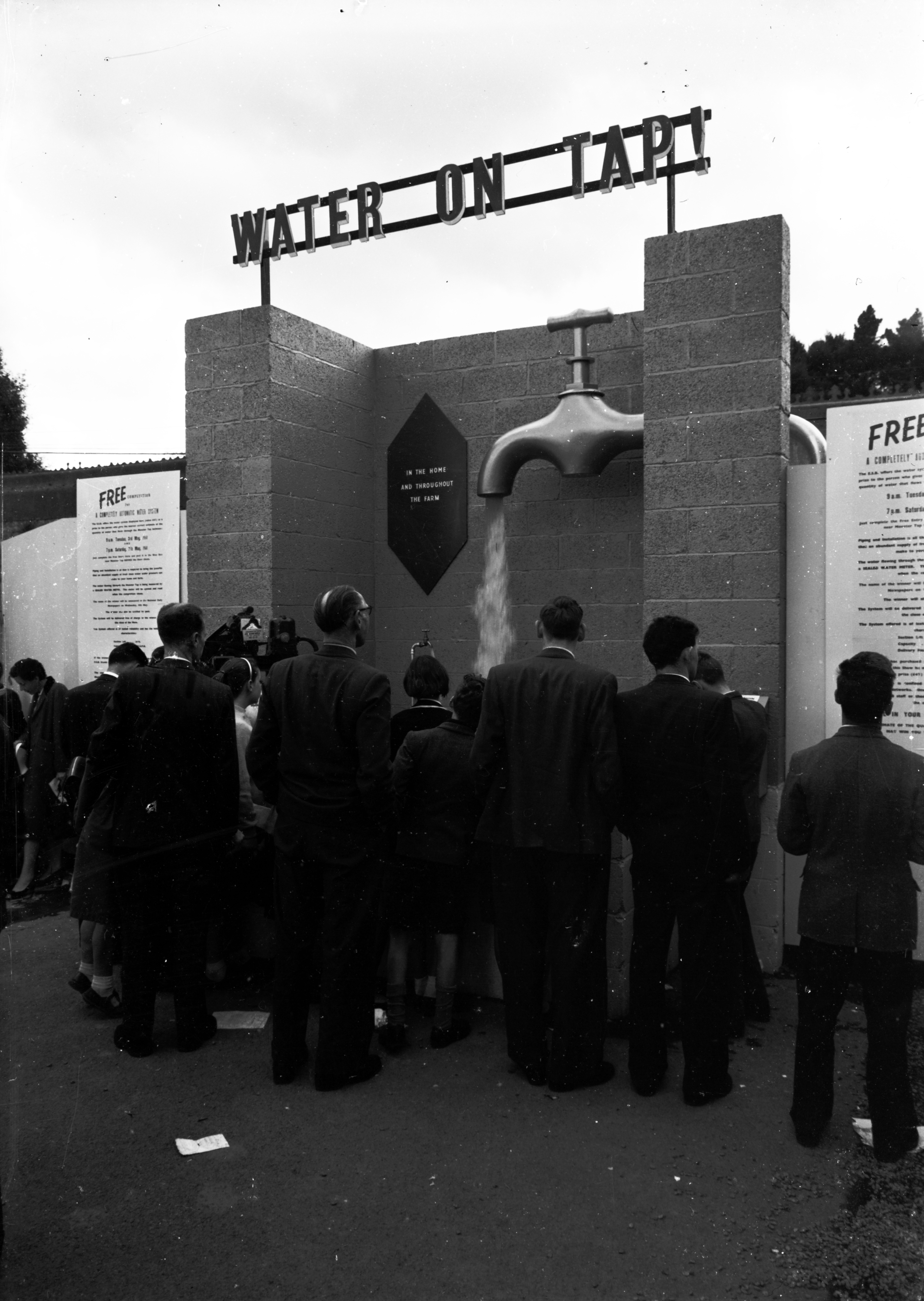 Water display at the RDS, 7 May 1960