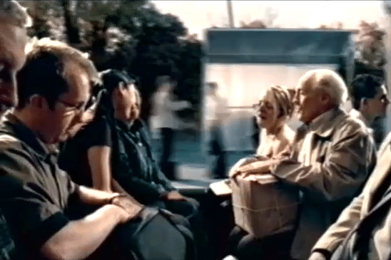 A thumbnail from the TV advert video