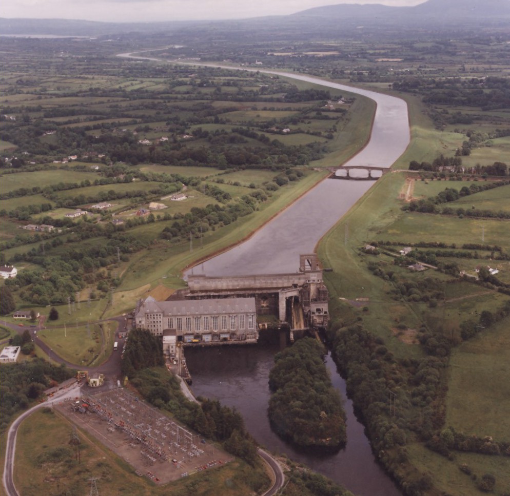 Aerial View of Ardnucrusha power plant