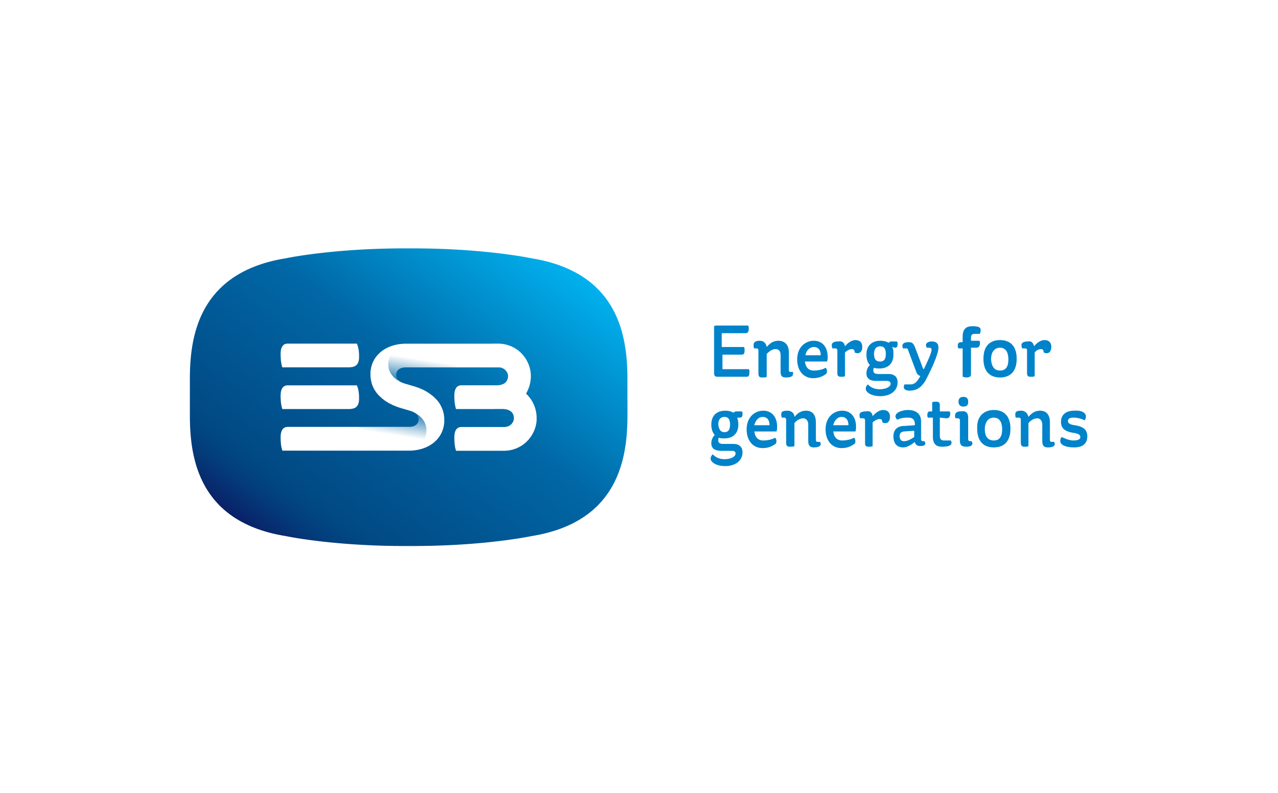 Refreshed ESB logo introduced in 2012, featuring the modern blue ESB symbol with updated typography reflecting the organisation’s contemporary identity.