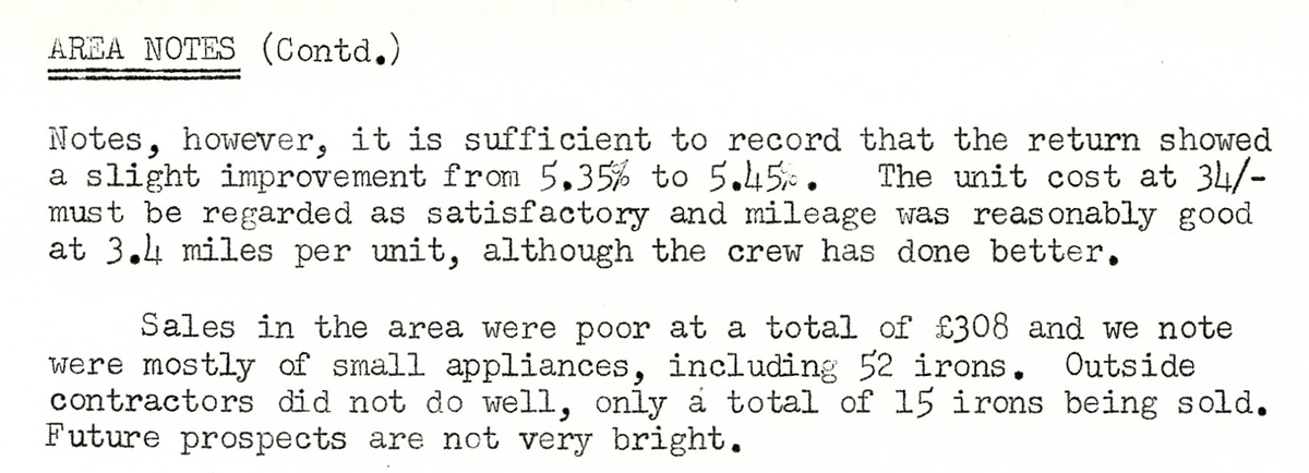 A scanned page from the ESB REO magazine about the Curry Rural Area.